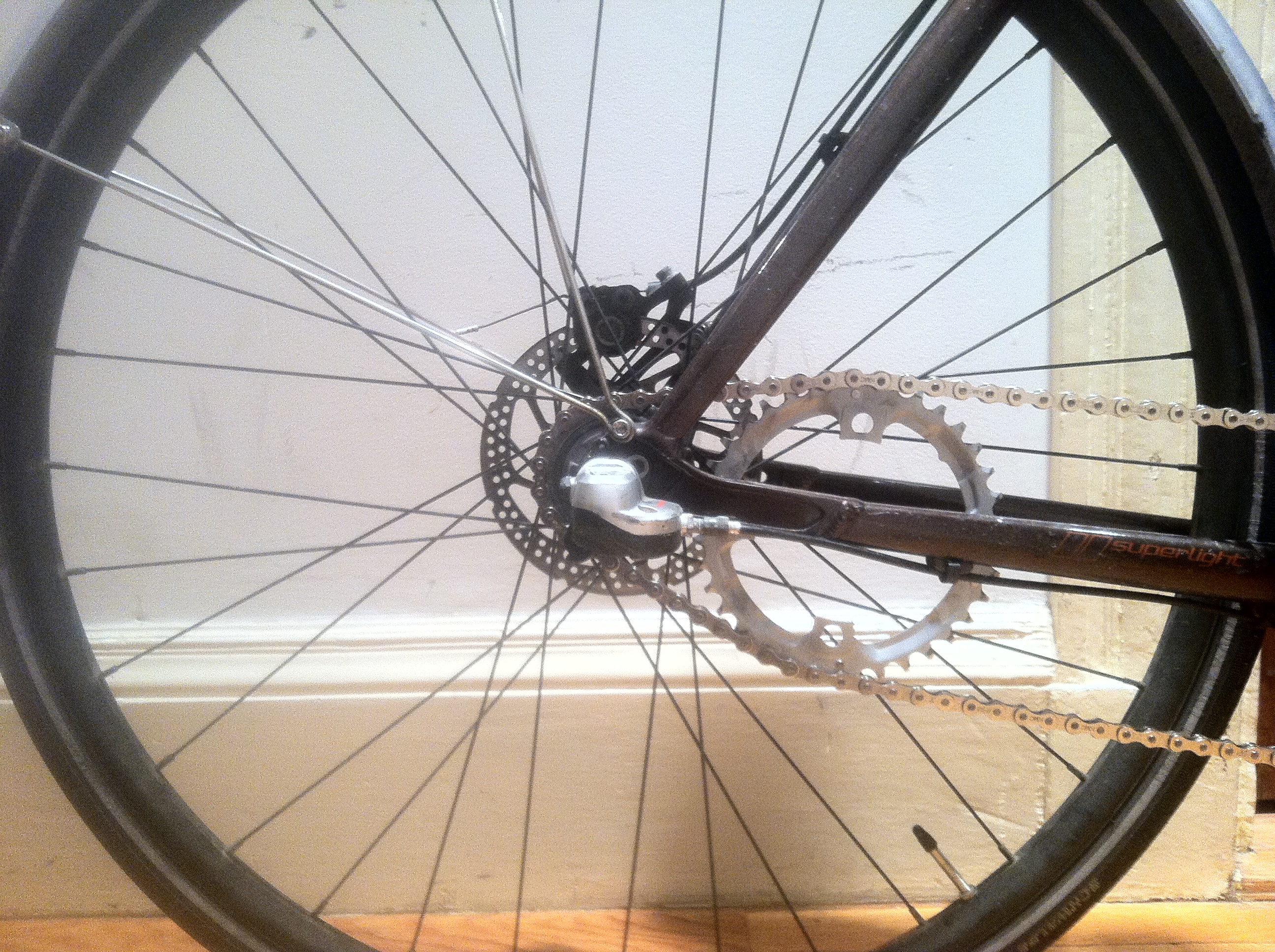chain tensioner fixed gear